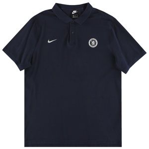 Nike Chelsea FC Polo AJ4080-455 (Navy/Silver)